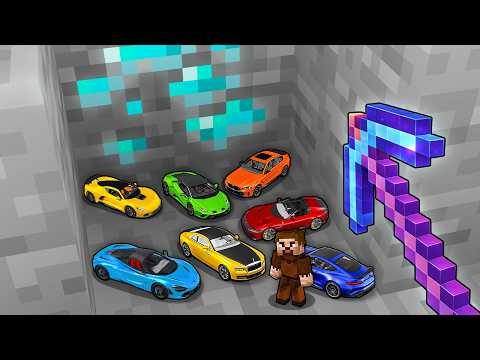MİLYARDER ARABA MADENLERİ YARIŞI - Minecraft