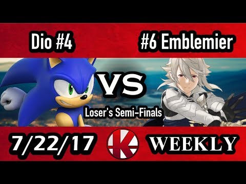 Dio (Sonic) vs. Emblemier (Corrin) - Loser's Semi-Finals
