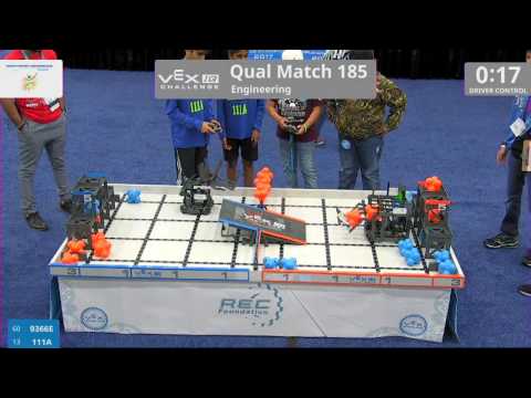 2017 VEXIQ Midd Eng Q185 (9366E 111A) Score 31