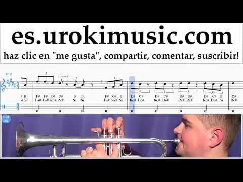 Tutorial de Trompeta Fall Out Boy - Heaven's Gate Clases Notas um-ih927