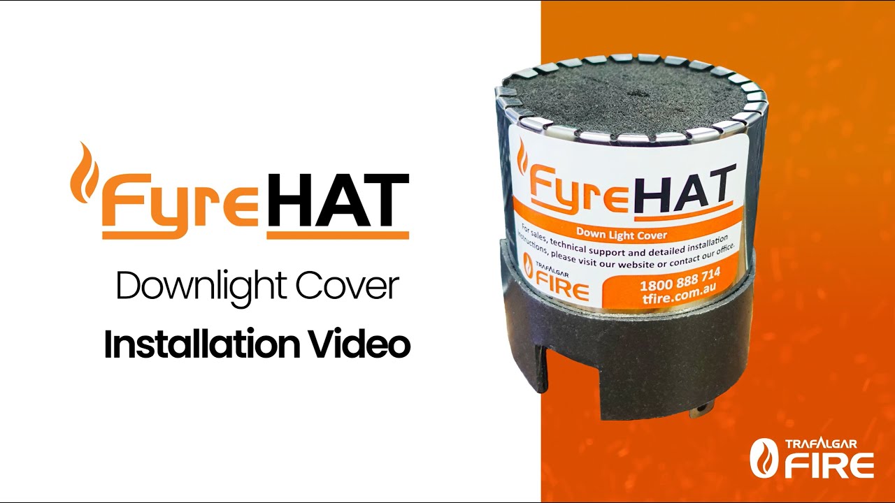 FyreHAT Downlight Cover Installation Video