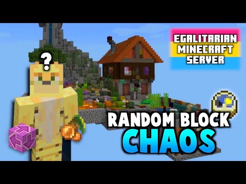 I Ran An Egalitarian Minecraft Server: 1 Block Per Minute