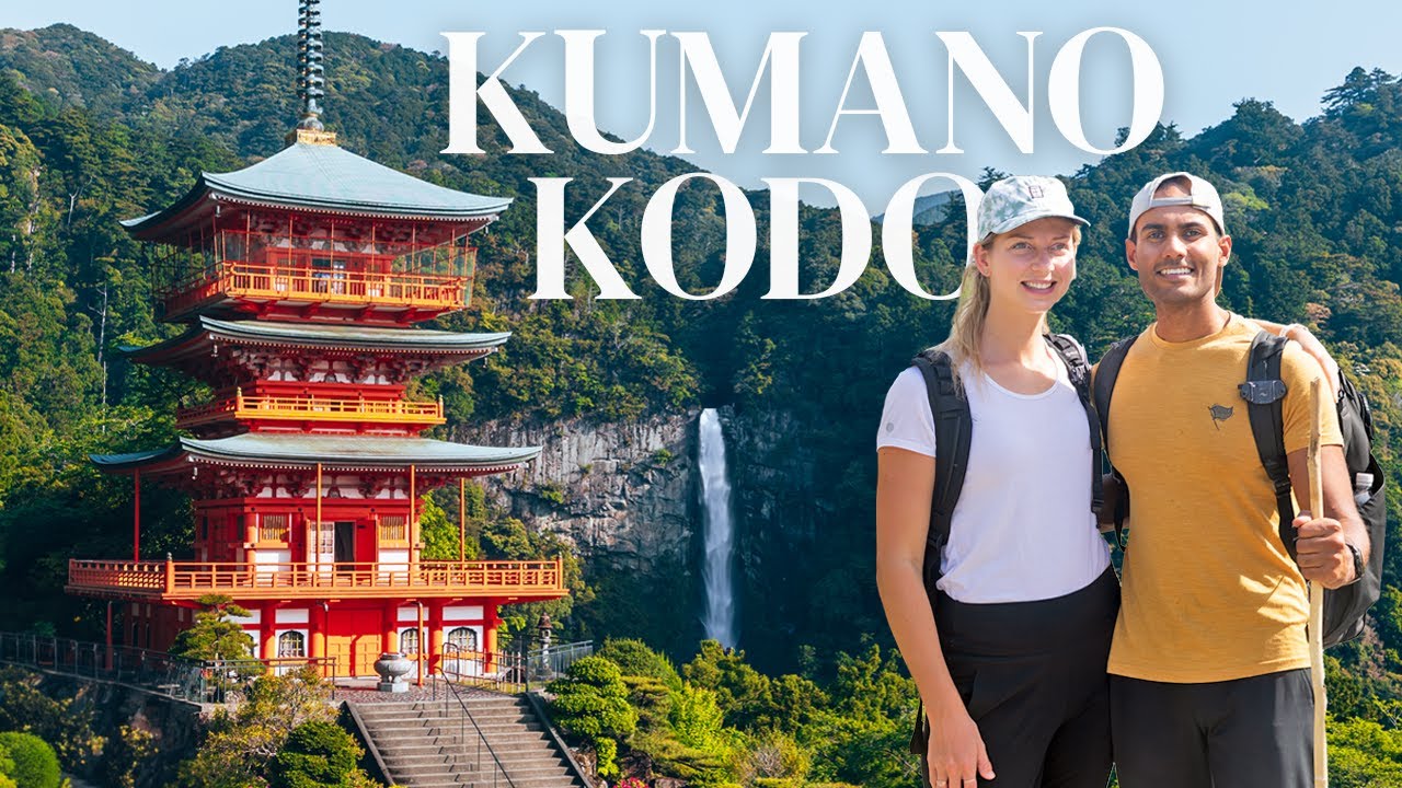 Exciting Adventure: Tourists Exploring the Enigmatic Kumano Kodo Trail!