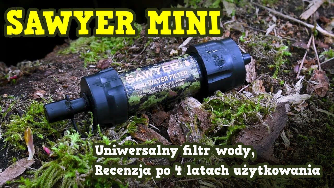 Filtr wody Sawyer Mini recenzja po 4 latach użytkowania, Uzdatnianie wody w terenie