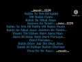 Kahin Door Jab | Karaoke | Jagjit Singh
