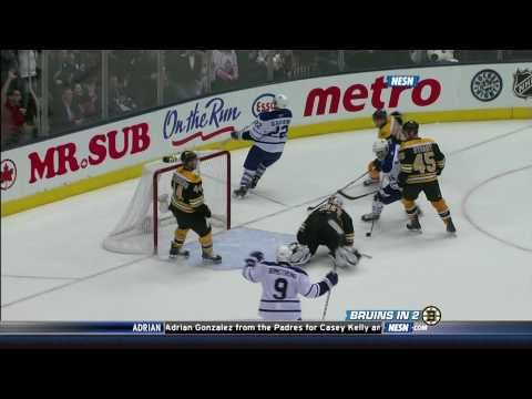 Tim Thomas robs Francois Beauchemin NESN 12/4/10 1080p HD