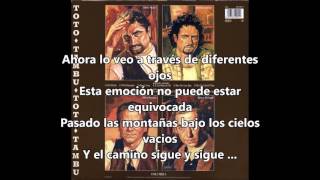 TOTO . the road goes on ( el camino continua ) sub español   tambu 1995