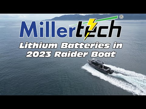 My experience with Lithium Millertech Batteries on my 2023 Raider Boat, Cook Inlet, Alaska