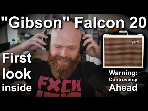 "Gibson" Falcon 20 - First Look Inside