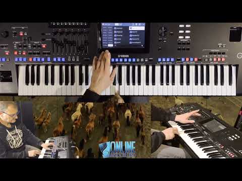 #048 LE BON LE BRUT ET LE TRUAND | helmut eder en direct sur yamaha genos | onlinemusikschule