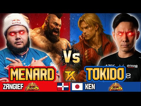 🔥 SF6 ▰ MENARD (Zangief) vs TOKIDO (Ken) ▰ Street Fighter 6 🔥
