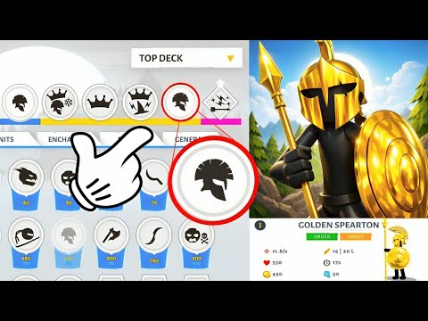Stick War Saga New Update Unlocked Golden Speartons Battle Final Boss | Stick War Legacy