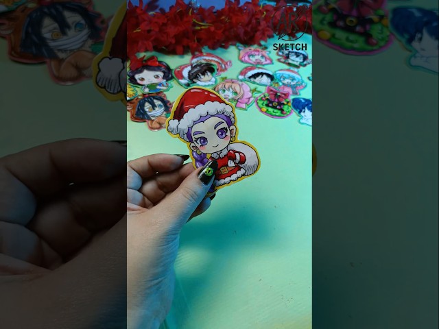 Vídeo relacionado con PYRUVAE 6 Piezas Llavero de K-pop Dem0nn Hun-tars, llavero acrílico - Idea de llavero de anime - para fanáticos del cine - Llaveros, cremalleras, mochilas, decoraciones