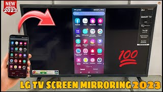 How To Screen Mirroring LG Smart Tv 2023 || Webos Smart Tv Screen Cast || Magic Remote Tv Demo