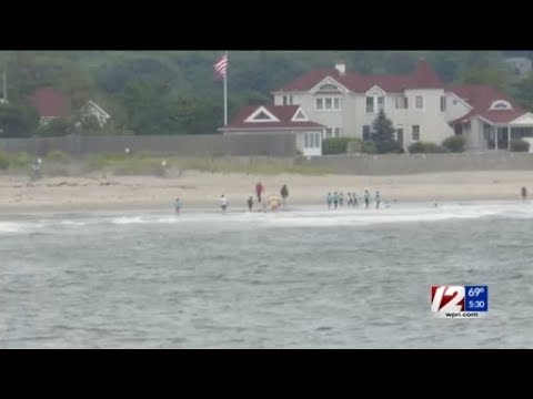 Shark spotted swimming in Block Island’s Old Harbor boat basin