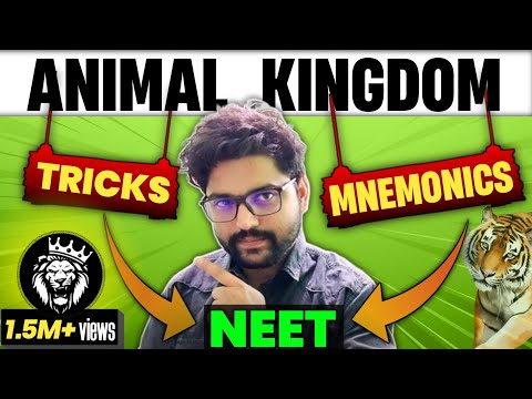 Short Tricks: Animal Kingdom Video Lecture | Study Biology Class 11 - NEET | Best Video for NEET Short Tricks: Animal Kingdom Video Lecture | Study Biology Class 11 - NEET | Best Video for NEET