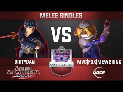 UGC Smash | DirtyDan (Marth) v MVG|FOX|Mew2King (Shiek) - Singles