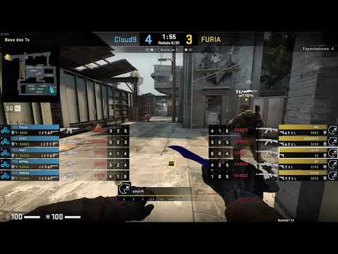 Pov yuurih (31/13) CS GO DEMO - TRAIN - 16 FURIA VS 11 CLOUD9 (cs_summit7 25/01/2021)