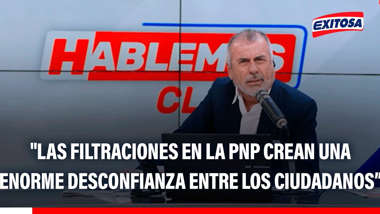 🔴🔵 Nicolás Lúcar: "Crean una enorme desconfianza entre los ciudadanos que no quieren denunciar"