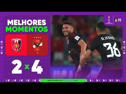 Gols e lances de Urawa Red Diamonds x Al Ahly