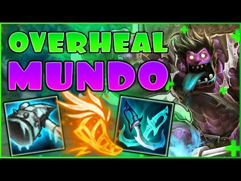 DUEL ANYONE AS CRIT OVERHEAL MUNDO!?! NEW OVERHEAL DR. MUNDO SEASON 8 TOP GAMEPLAY