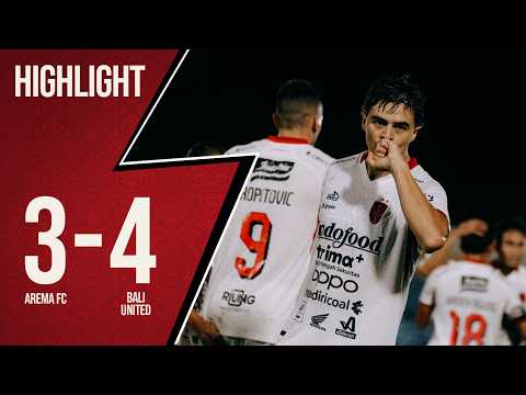 [HIGHLIGHT] Arema FC VS Bali United FC | Goal Skill Save