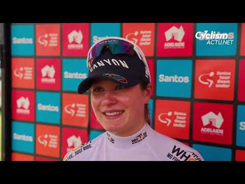Santos Tour Down Under - Justyna Czapla : "As a team, I think we had a really good day"