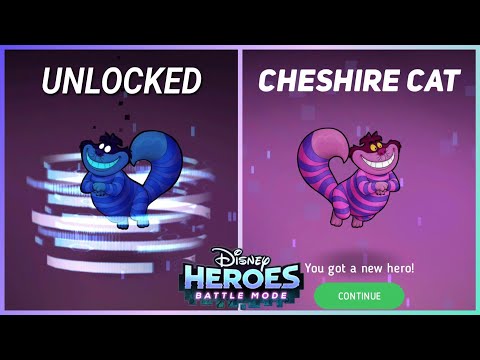 Disney Heroes Battle Mode CHESHIRE CAT UNLOCKED PART 808 Gameplay Walkthrough - iOS / Android