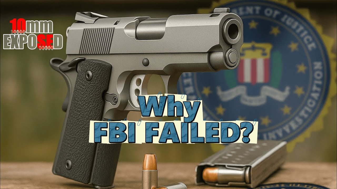 The TRUTH About 10mm Auto — Why the FBI Couldn’t Make It Work (History, Miami Shootout & Comeback)