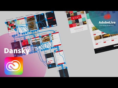 Live UX Design in Adobe XD with Dansky | Adobe MAX 2017 | Creative Cloud