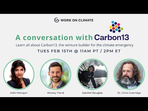 Climate Investors Series: In conversation with Carbon13 - YouTube