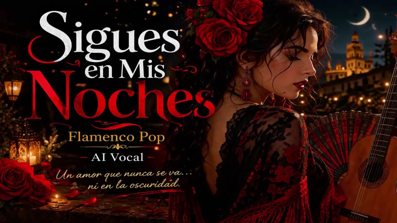 Sigues en Mis Noches Flamenco Pop  AI Vocal