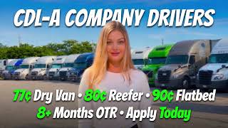 CDL A truck drivers job 