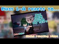 Class 1 A Reacts To You Drew Stars Around My Scars Deku Angst BakuDeku MHA BNHA Gacha Club