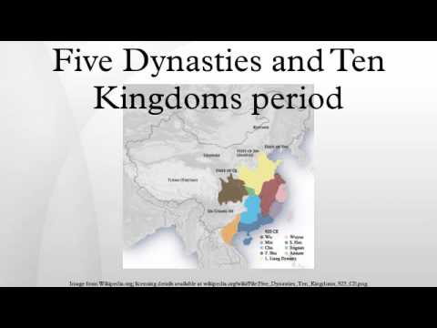 Five Dynasties and Ten Kingdoms period