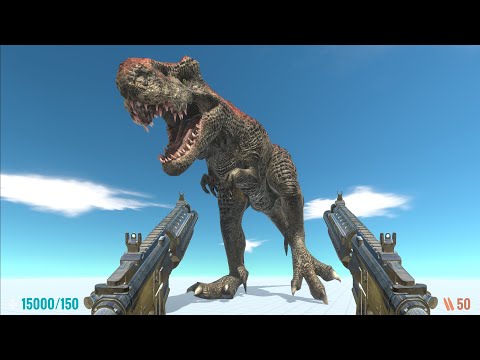 FPS WEAPONS vs EVERY UNIT - Animal Revolt Battle Simulator