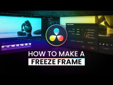 How to Freeze Frame in Davinci Resolve