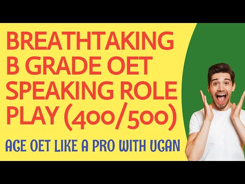 Keen To Achieve B Grade in OET Speaking Subtest In First Sitting? See Winifred's Breathtaking Video