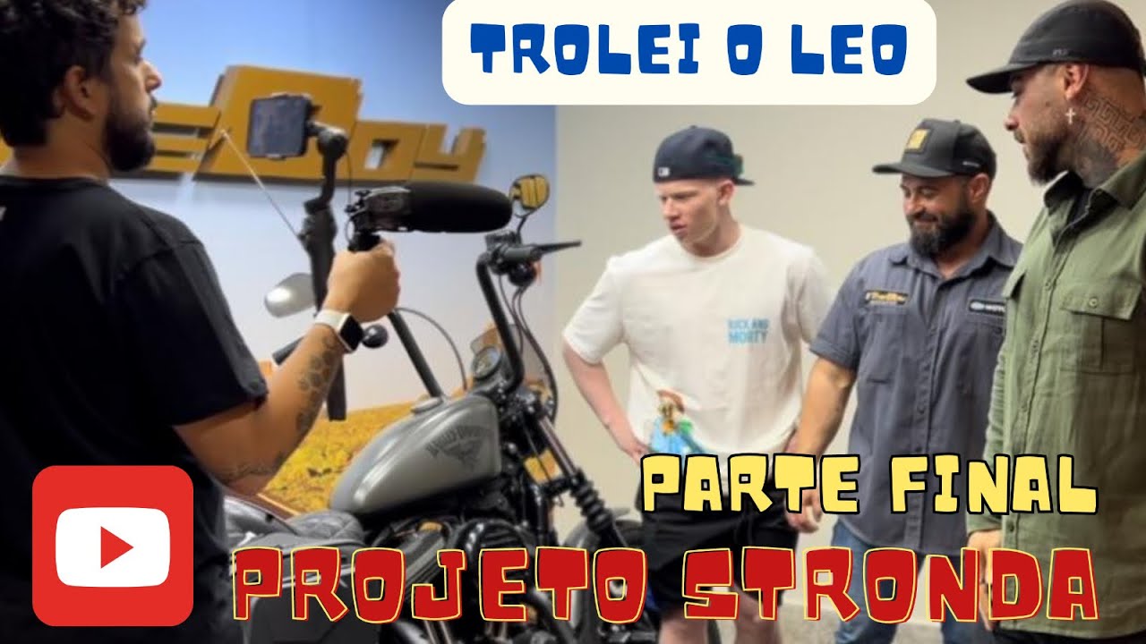 Projeto Stronda | Parte 4 | TireBoy e Marrom trolando o Léo Stronda