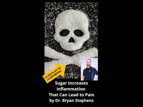 How Sugar Increases Inflammation That Can Lead to Pain by Dr. Bryan