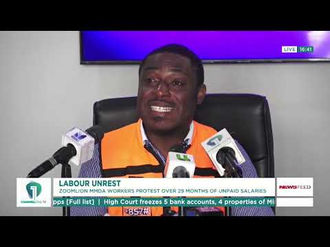 Zoomlion Workers Protest 29 Months Salary Arrears, Petition Parliament