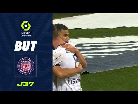 But Zakaria ABOUKHLAL (44' - TFC) TOULOUSE FC - AJ AUXERRE (1-1) 22/23