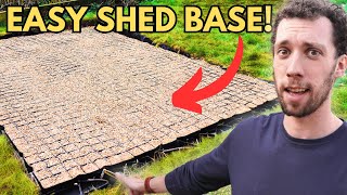 How To Install a Grid Shed Base!🛖(The EASY Way)