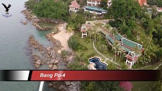 preview picture of video 'Bang Po- 2 / Koh Samui / overflown with my drone'