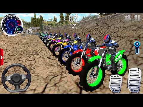 Motor Dirt Bikes driving Extreme Off-Road #4 - Offroad Outlaws motor bike Game Android ios Gameplay