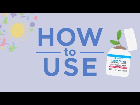 How to Use: Lanto Sinus - The L. sakei Probiotic to Support Sinus Health