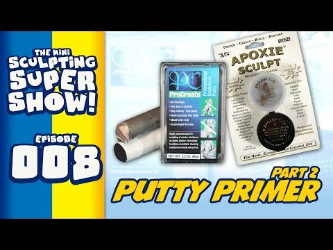 Mini Sculpting Super Show 008 - Putty Primer Part 2 - ProCreate & Aves