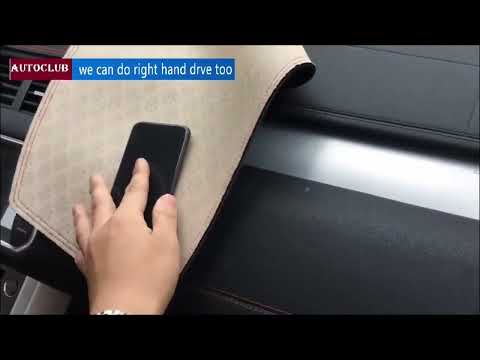 Leather Dashmat Dashboard Cover Prevent Sunlight Pad Dash Mat Accessories Interior For Mazda3 Mazda