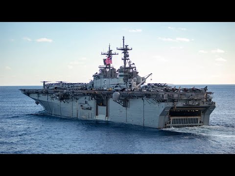 USS Kearsarge (LHD-3) was the United States Navy's third Wasp-class amphibious assault ship