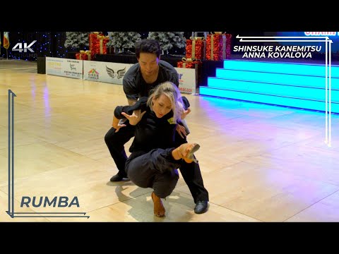 Shinsuke Kanemitsu - Anna Kovalova (JPN)| Rumba | Never Love Again | 4k Video | BTS